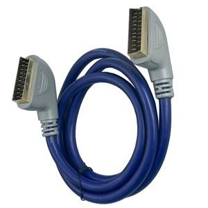 Scart to 케이블 커넥터. TV 프로젝터용 오디오 비디오 연결에 적합한 복합 및 RGB 모드 지원, 1.5M