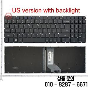 미국 노트북 키보드 ACER Aspire E15 E5 576 백라이트 포함 신제품