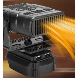 휴대용 무선 히터 차박 온풍기 선풍기 기기 사무실 팬