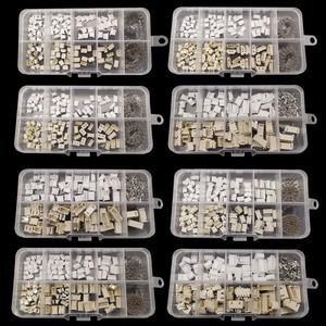 1Box SH 1.0mm / JST 1.25mm ZH PH XH 2.54mm 플라스틱 하우징 터미널 키트 핀 헤더 와이어 커넥터 어댑