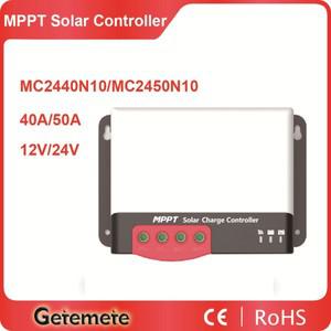 GTMT MC2440/MC2450 40A/50A 12V/24V 자동 MPPT 태양광 충전 컨트롤러 (배터리용) PV 레귤레이터 최대 100V
