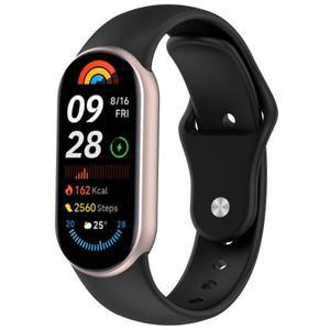 샤오미 미밴드 10 9 8 스마트워치용 소프트 실리콘 스트랩  NFC 손목밴드 액세서리 교체용