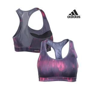 아디다스 레이서백 프린트 스포츠 브라탑 AY8514
