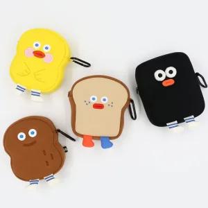 Brunch Brother 빅 컴팩트 파우치 귀여운 휴대용 패션액세서리