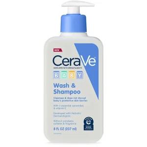 CeraVe 워시 샴푸 무향 눈따갑지않은 무향 무파라벤 샴푸 237 ml 환절기 입소문