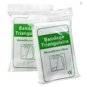 응급 구조 일회용 삼각건 1P 팔지지대 실습용삼각건