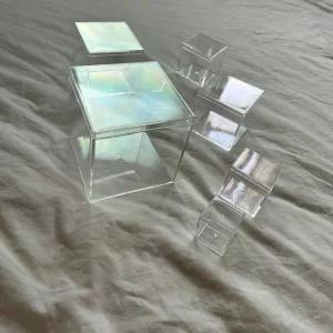 고품질 아크릴 케이스 투명 피규어 박스 인형 보관함 3.3cm (WDCDCEB)