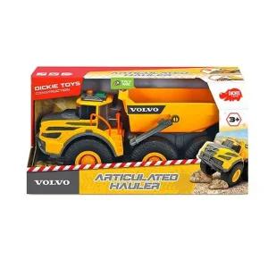 고품질 볼보 23cm 불빛 사운드 덤프 트럭 중장비카 장난감 (WDE47C3)
