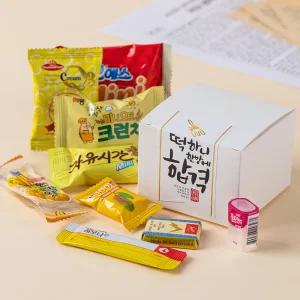 수능 실속간식 상자/ 학교 단체 행사 답례품 기념일 시험 응원간식 당충전 어린이날 크리스마스