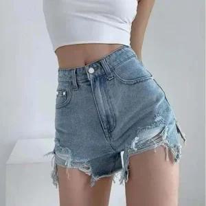 여성 썸머 핫한 찢청 핫팬츠 데님반바지 숏팬츠