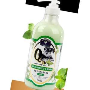 큐텐허브 샴푸린스 750ml 저자극 펫샵 영양공급 세정 피부진정 강화 냄새제거 알러지완화 목욕용 반려견