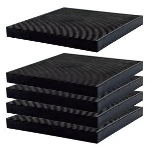 방진 고무판 30T 층간 소음 진동 방지 5개 세트 30x30x3cm