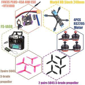 Rctosky F4V3S PLUS MARK4-HD 마크 4 HD 5인치 240mm F4 V3 V3S FC 비행 컨트롤러 RC 드론 FPV 레이싱 쿼드