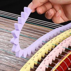 가야금 소음 저감 실리콘 악세서리 피부톤테이프 보호 전통 1개 악기 현악기 네일 도구