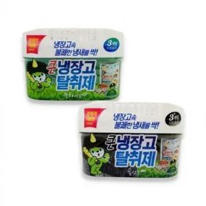 산 큰 냉장고 탈취제 숯 녹차 성분선택 악취 냄새 제거
