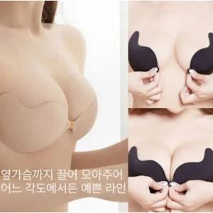 [하프클럽/셀러허브_여성트랜드패션]앞후크 누드브라 오프숄더 방수 실리