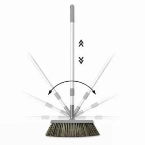 실내빗자루 2단소형 방비 청소도구 바닥청소비 소 학교청소 강아지털 쓱쓱싹싹 먼지청소