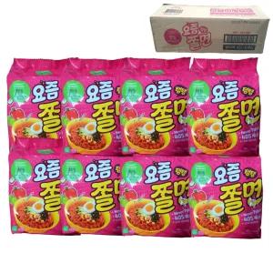풀무원 탱탱쫄면 123g 4개입 x 8개 32개 1박스 (유통기한12월)