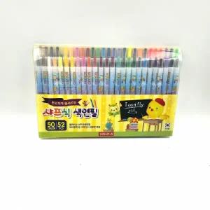 50색 돌려쓰는 샤프식 노랑병아리 색연필