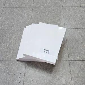 A4 사이즈 220g 모조지 백상지 상장용지 500매