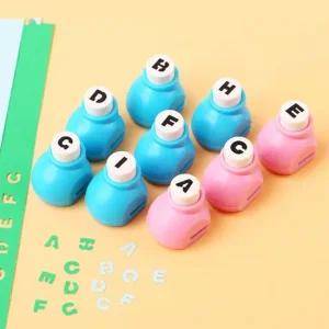 알파벳 펀칭기 모양 펀칭 종이 대문자 다꾸 알파벳스티커 알파벳스탬프 다이어리꾸미기