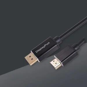 Coms 디스플레이 포트 to HDMI 케이블 3M DP 1.2 영상
