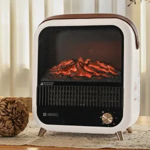 [NIKKO]니코 PTC 불멍 히터/3단계 온도조절/다이얼 NKH-F246