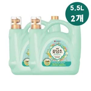 꽃담초 대용량 샤프란 섬유유연제 부케가르니 5.5L x2개