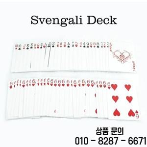 Svengali 데크 매직 기믹 카드 마술사 트릭 클로즈업 스트리트 소품 Magia 장난감 액세서리 재미있는