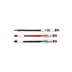 파이롯트 하이테크-C 중성 볼펜 0.3mm 0.4mm 검정 파랑 빨강