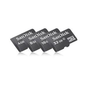 샌디스크 SD메모리 TF카드 16GB Class4 벌크 효도라디오 마이크로SD카드