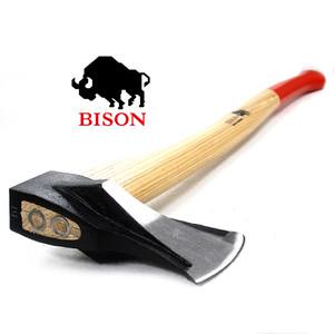 독일 바이슨 장작 쪼개기 싱글웨지형 도끼(장작 쪼개기에 특화된 헤드 구조로 손쉬운 작업 가능)