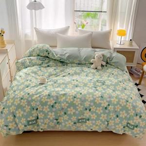 코튼 양면 이불커버 퀸 200x230cm