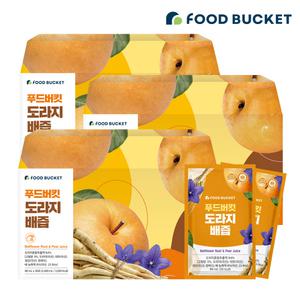 푸드버킷 100% 국산 도라지배즙 배즙 3박스 90포