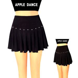 국산 미니타입 기본무지 댄스스커트 댄스복 댄스스커트 재즈복 에어로빅복 밸리 댄스복 치마