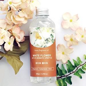 아로마앤코 선인장 디퓨저 리필오일- 200ml/화이트플라워