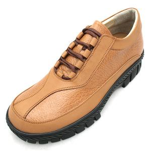 3.5cm~7.5cm 키높이 조절가능 천연면피소가죽 맞춤수제화 MARU-07211(BR)