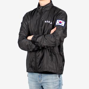 ROKAF 공군 로카 바람막이 검정 밀리터리 군인 군용 점퍼