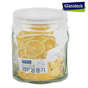 글라스락 캐니스터 낱개판매 유리밀폐용기 술병 매실병 잡곡통 저장병 과일청용기 피클통