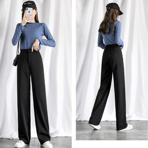 로로스키니 여성 와이드 팬츠 하이웨스트 여자 슬랙스 정장 바지 부츠컷  밴딩 봄 가을