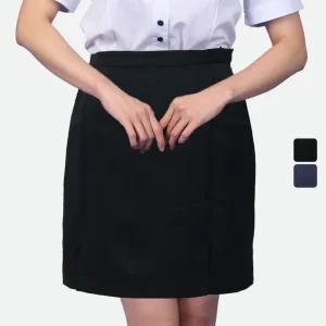 KP26 유니폼 스커트 치마바지 랩 오피스 면접 정장