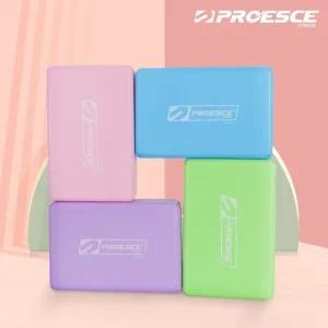 프로이스 요가 블럭 4컬러 폼블럭 필라테스 요가브릭