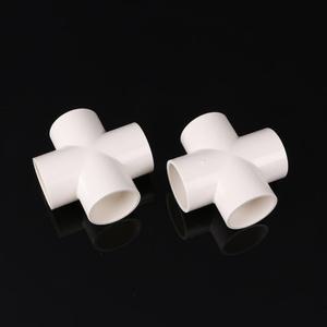 32mm 십자 pvc 파이프 연결 커넥터 집 하우스 가구 만들기 조인트 연결