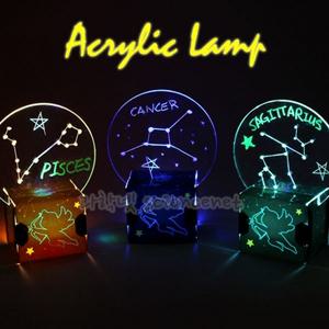 유비 SA별자리야광아크릴램프(6인세트) 899035