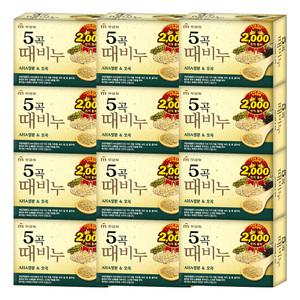 무궁화 5곡 때비누 90g X 12개