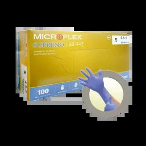 니트릴 글러브 Medium Nitrile Gloves MICROFLEX SUPRENO SU-INT-M