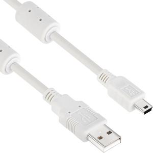 USB2.0 AM-Mini 5핀 케이블 5m (노이즈필터) 넷매이트NMC-UM250