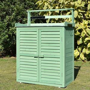 빈티지 테라스 간이창고 소형창고 야외보관함