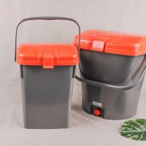 음식물 쓰레기통 밀폐 사각 15L AA 대용량(주