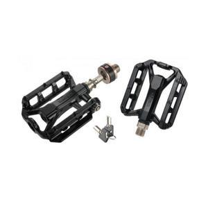 SAVA 웰고 잠금기능 자전거페달 wellgo C231  탈착식 평페달  사바 자전거 자물쇠